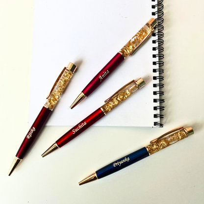 Personalized Fancy Ballpoint Pens with Name Engraved on Pen