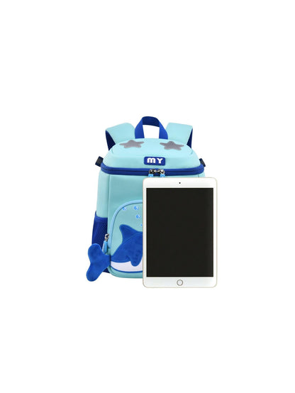 Cute Star & Shark Patch Kids Backpack