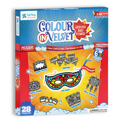 PEPPLAY COLOUR IN VELVET - HEROES & POWER