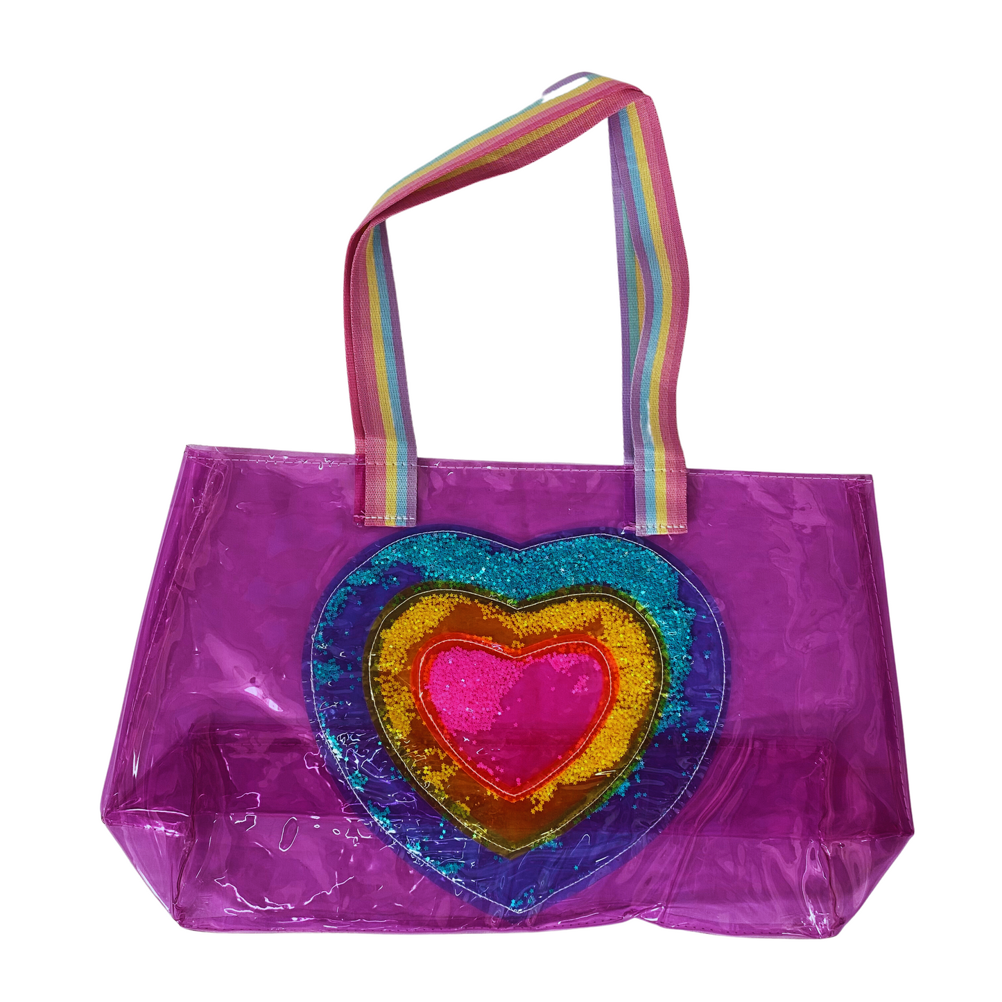 Trendy and Functional Clear Tote Bag