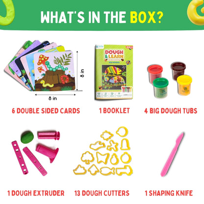 PEPPLAY DOUGH ART KIT - NATURE