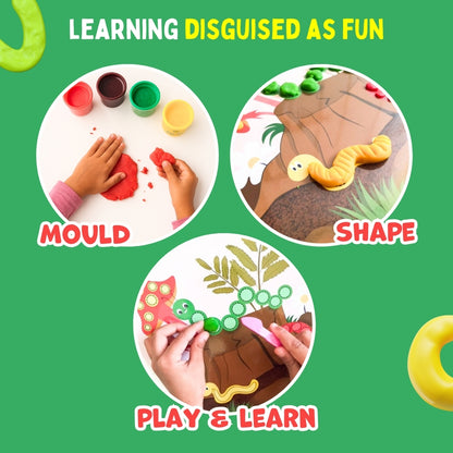 PEPPLAY DOUGH ART KIT - NATURE