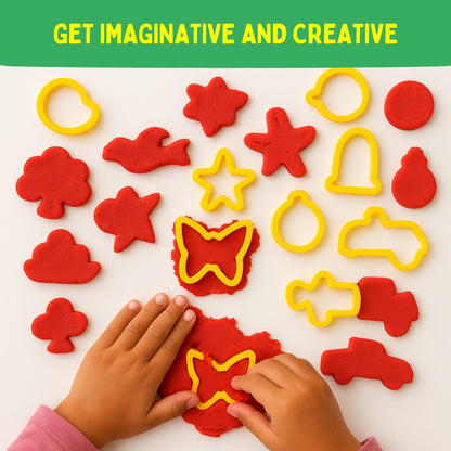 PEPPLAY DOUGH ART KIT - NATURE