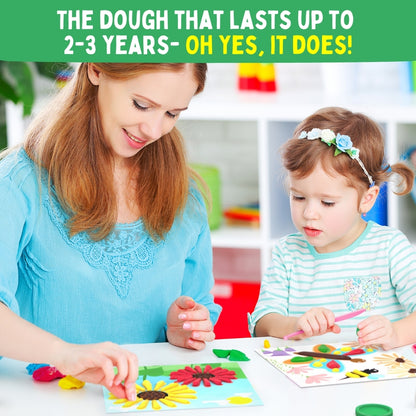 PEPPLAY DOUGH ART KIT - NATURE