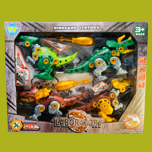 DIY Dinosaur Century Laboratory for Kids