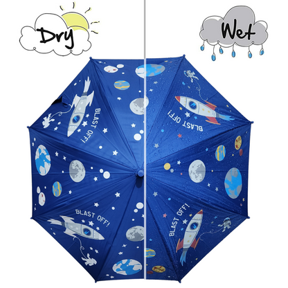☂️ Color Changing Kids Umbrella – Magic Rain Umbrella 🌈 🌧️