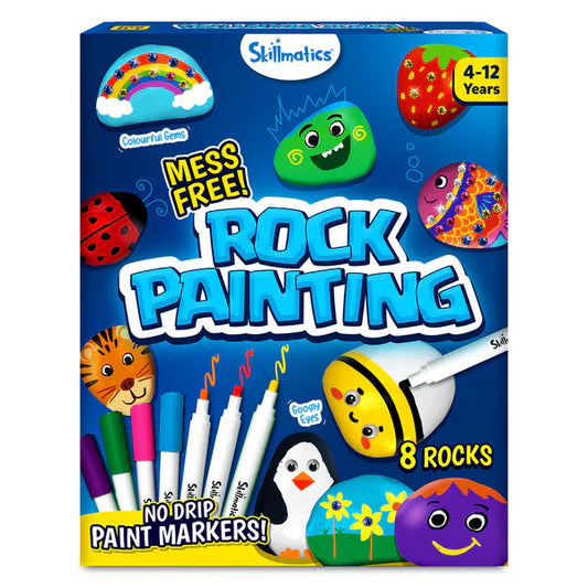 Mess Free Rock Painting 4+
