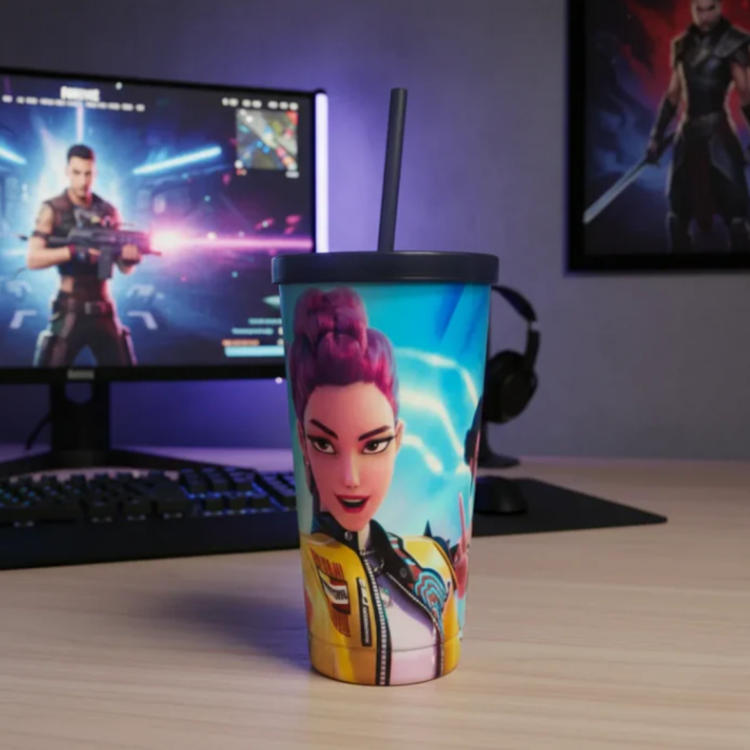 K-Pop Demon 700ml Stainless Steel Tumbler Sipper