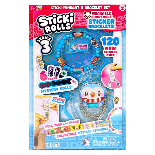 Sticki Rolls Series 3 Pendant & Bracelet