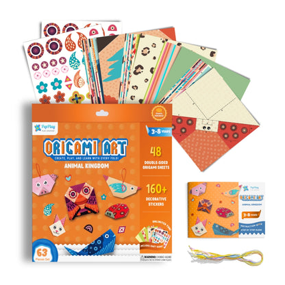PEPPLAY ORIGAMI ART- ANIMAL KINGDOM