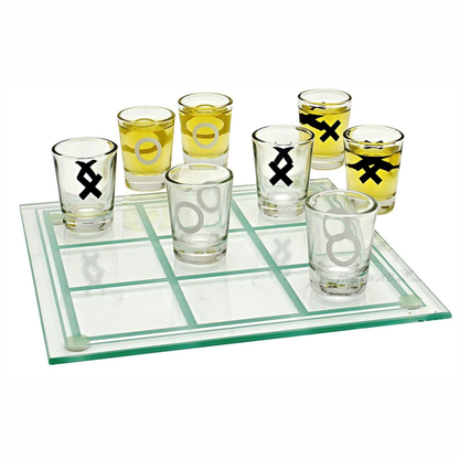 Tic Tac Toe Board Game/Board Game/Party Game/Drinking Game