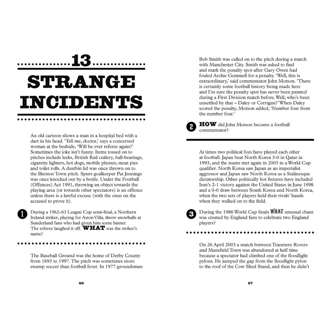 The Strangest Football Quiz Book Ward