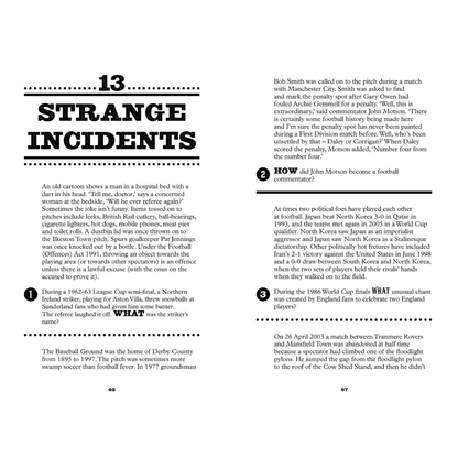 The Strangest Football Quiz Book Ward