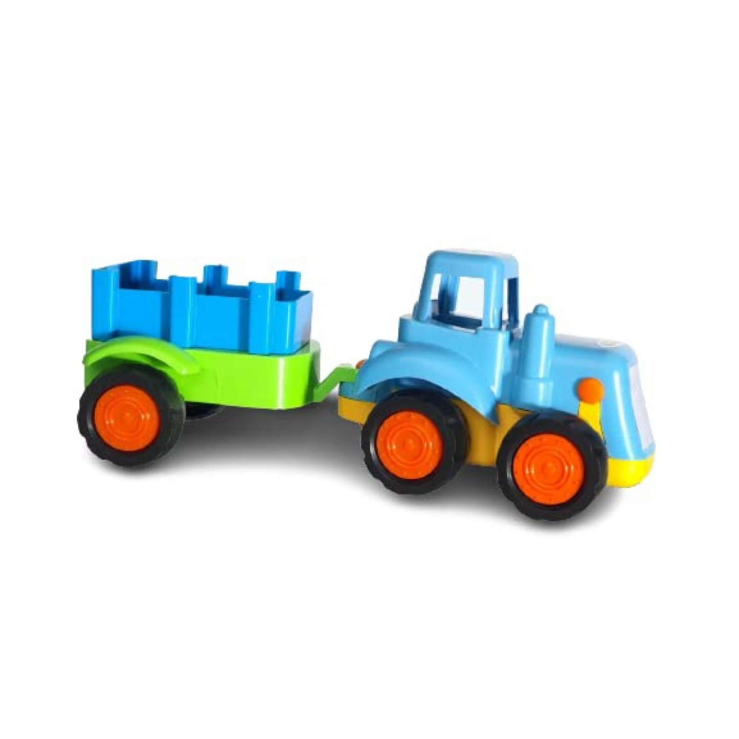 Tractor with Trolly Toy for Kids
