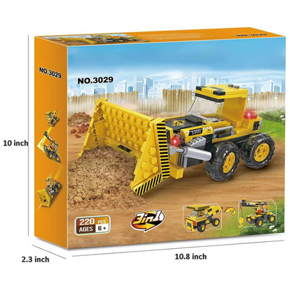 3 in 1 Construction Vehicles Set