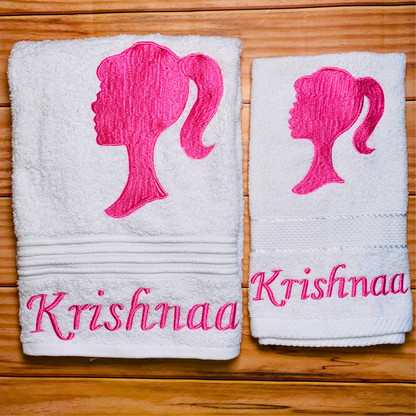 Cute  Designs Towel & Hand Towel Set