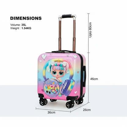 Kids Carry On Luggage with Wheels