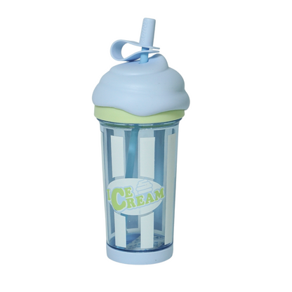 Fun and Cute Ice-Cream Shape Sipper Bottle - 500 ML