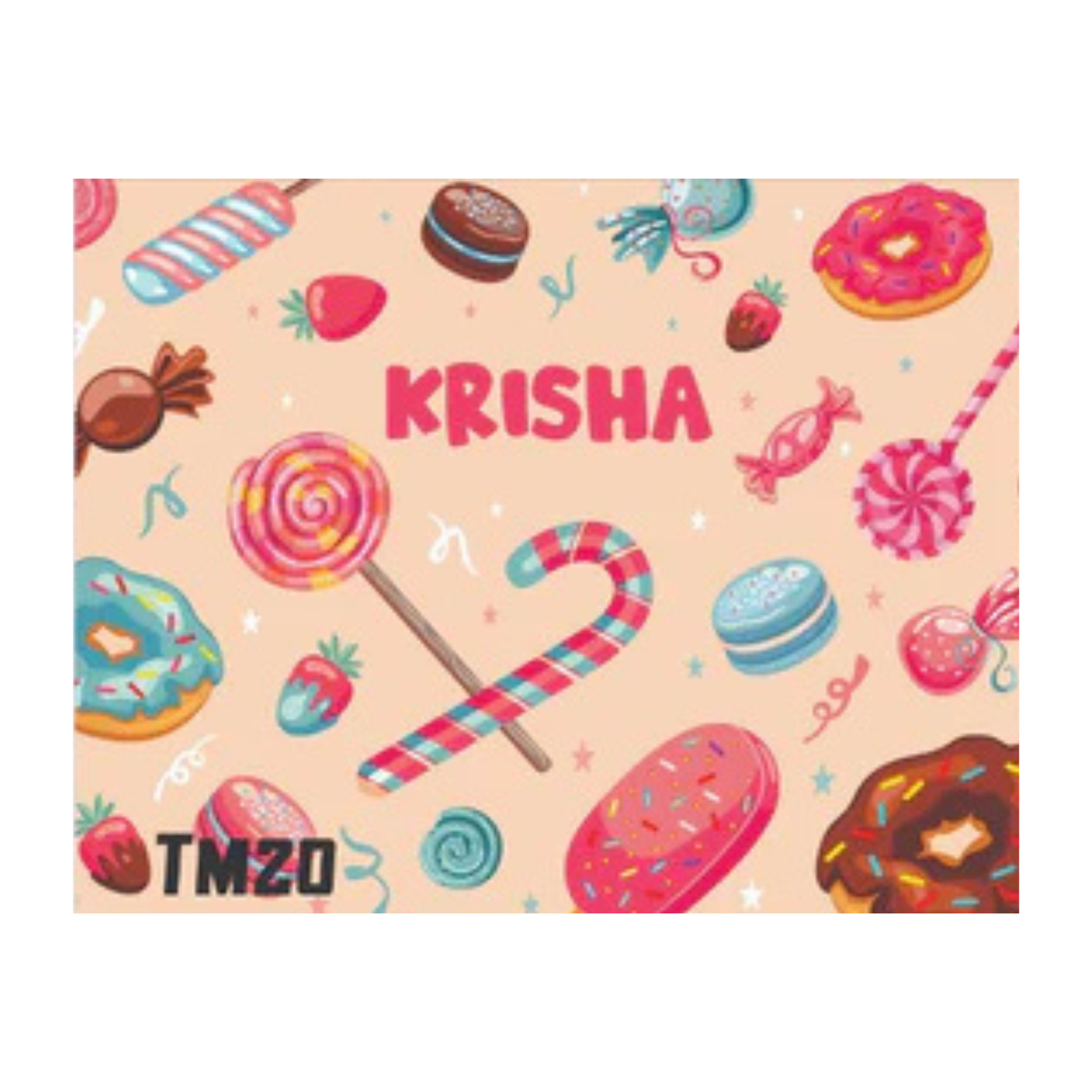 Personalized Kids Table Mat with Spoon & Lamp Fork Set