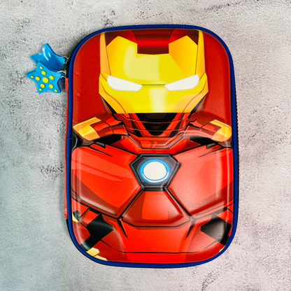 Avengers Super Hero 3D Embossed Stationery Pouch Box for Kids
