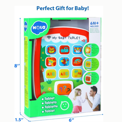 My Baby Educational Tablet Mobile Tab with Music Lights