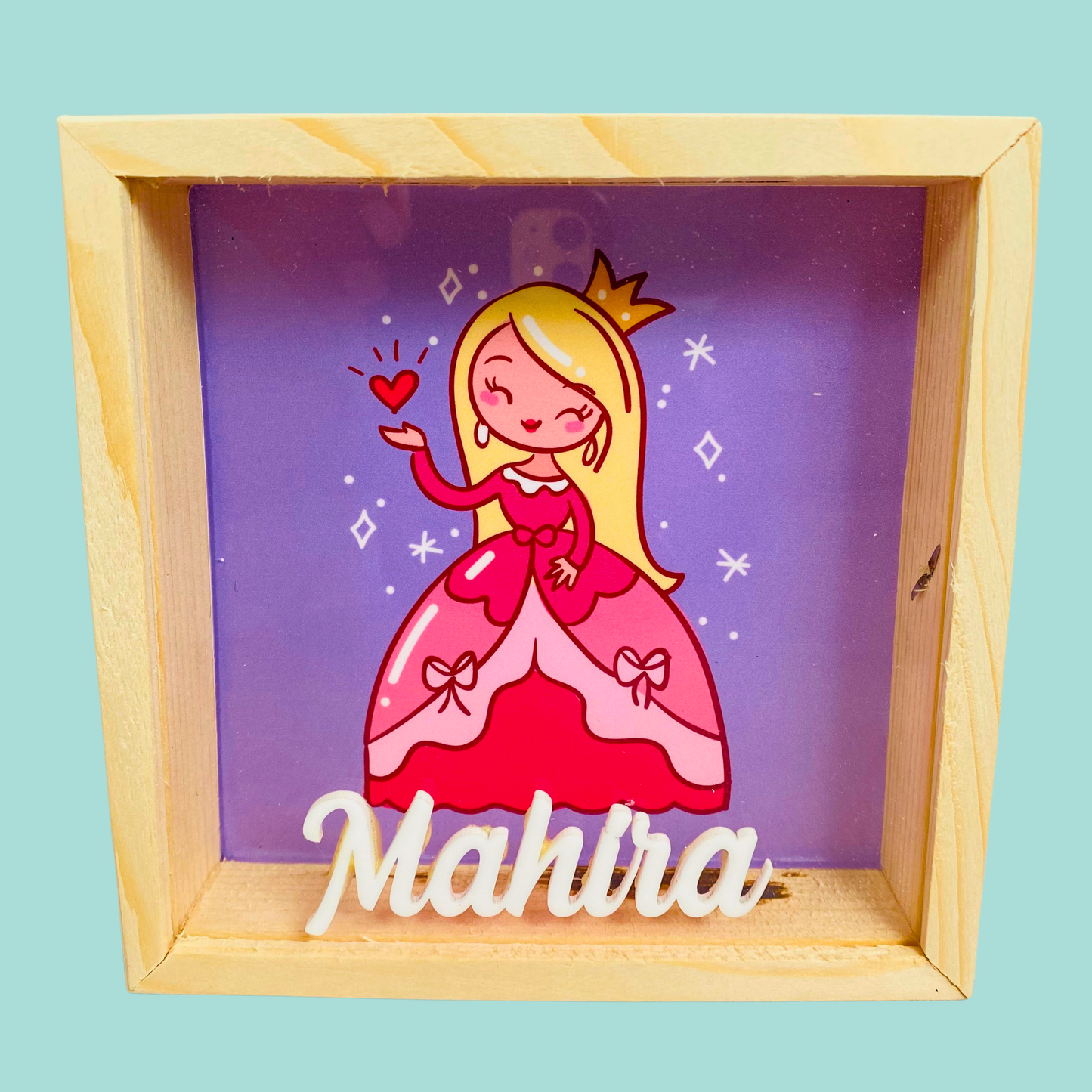 Personalised Wooden Piggy Bank