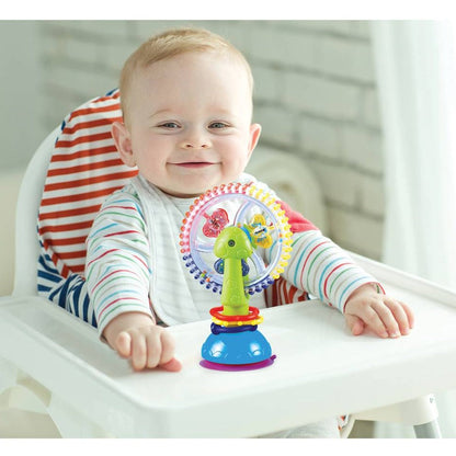 Sky Wheel Rattle Reel with Suction Cup