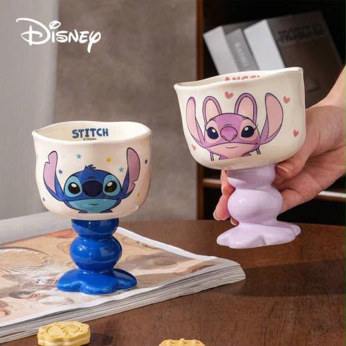 Disney Stitch Ceramic Dessert Bowl with Pedestal Base
