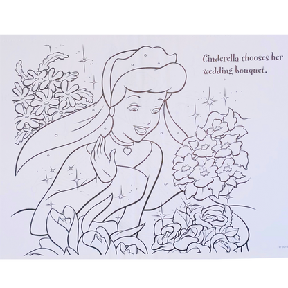 Coloring Pad Marvel And Disney Princess