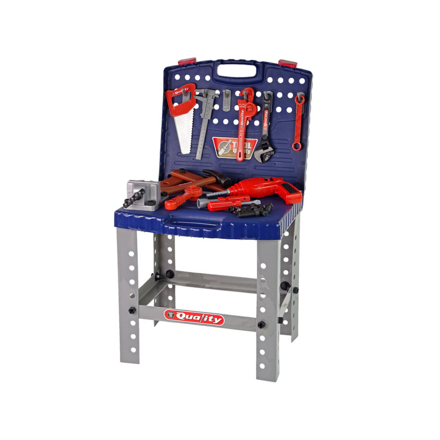 Set of Quality Tool for Children with a Case Driller Workbench