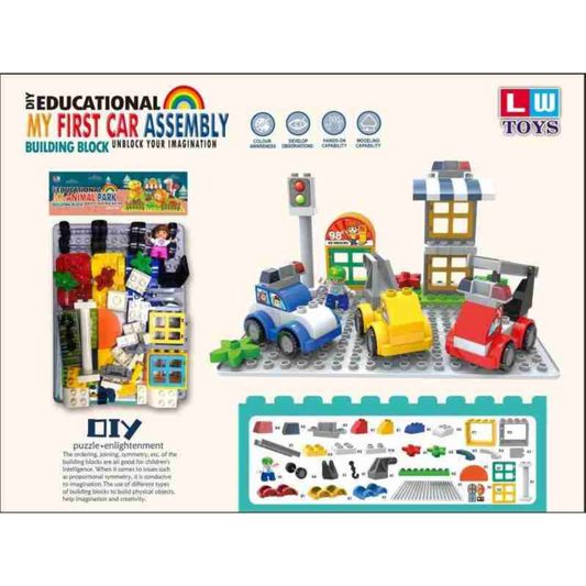 Vehicle Assembly building blocks for kids