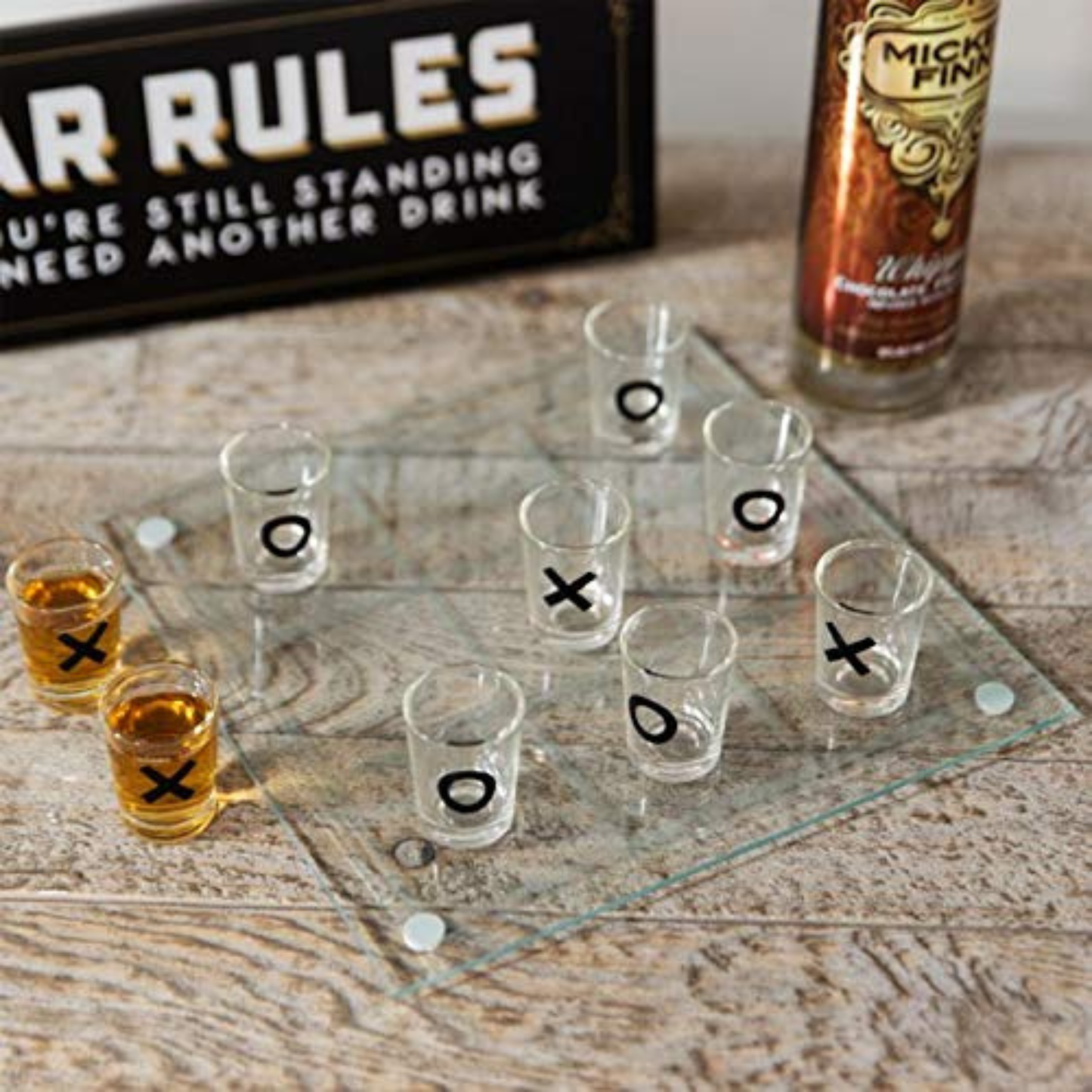 Tic Tac Toe Board Game/Board Game/Party Game/Drinking Game