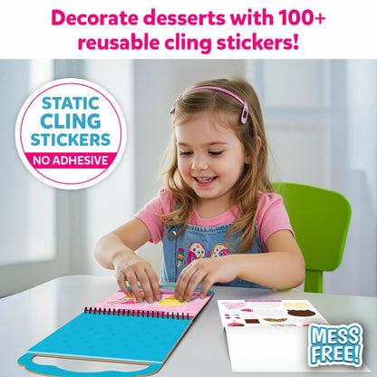 Peelies: Dessert Chef | Reusable Sticker Activity Book