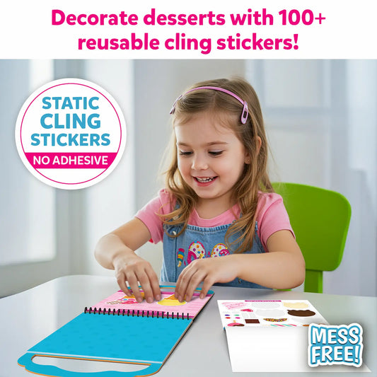 Peelies: Dessert Chef | Reusable Sticker Activity Book