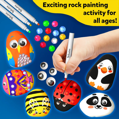 Mess Free Rock Painting 4+