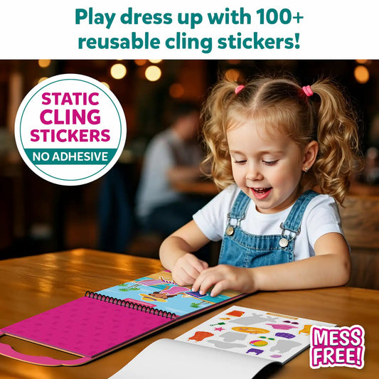 Peelies: Dress Up! | Reusable Sticker Activity Book