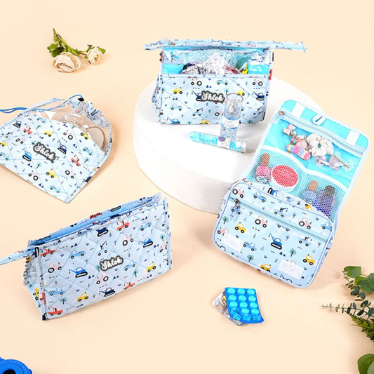 Multi Use Toiletry Pouch Set - 4 Piece Set