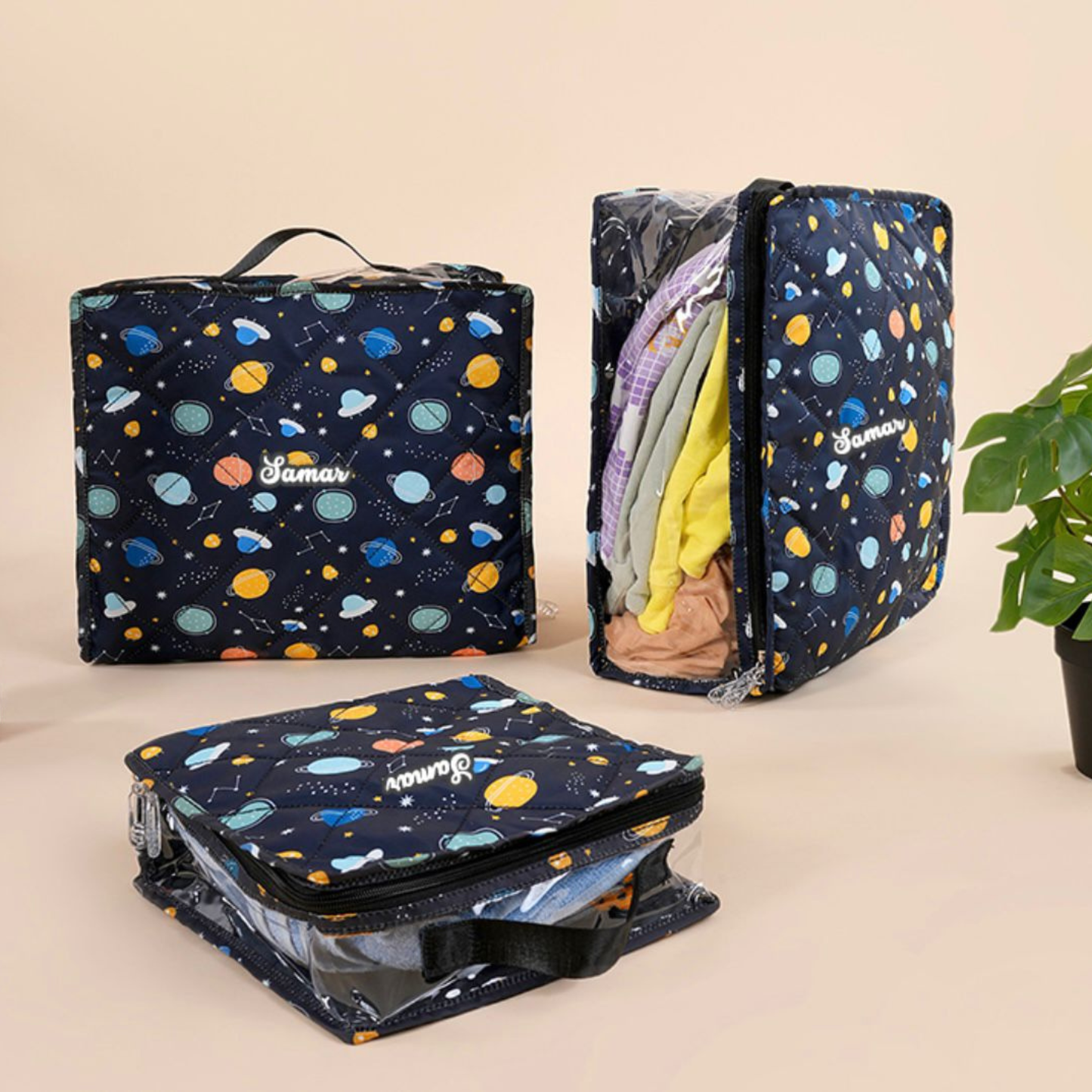 Personalised Travel Cubes - 3 Piece Set