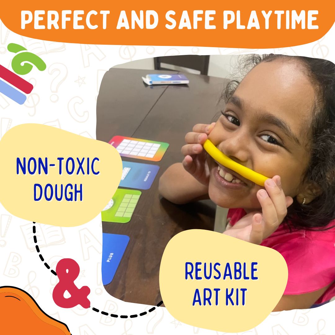 PEPPLAY DOUGH ART KIT - ALPHABETS