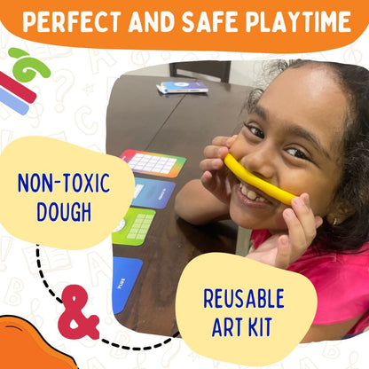 PEPPLAY DOUGH ART KIT - ALPHABETS