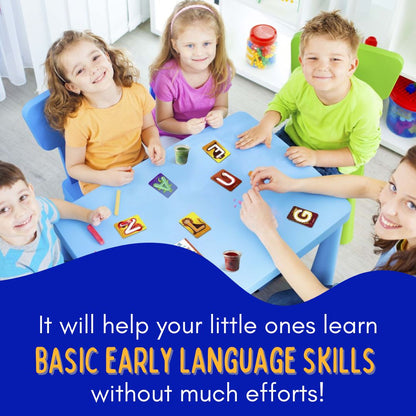 PEPPLAY DOUGH ART KIT - ALPHABETS