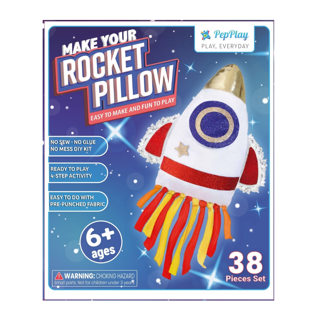 PEPPLAY MAKE YOUR ROCKET PILLOW