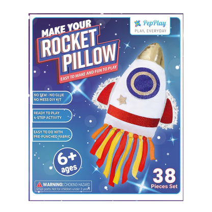 PEPPLAY MAKE YOUR ROCKET PILLOW