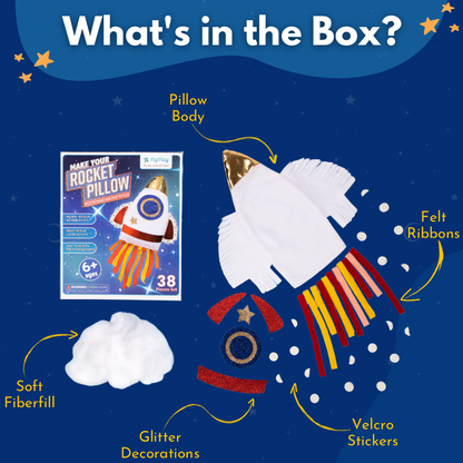 PEPPLAY MAKE YOUR ROCKET PILLOW