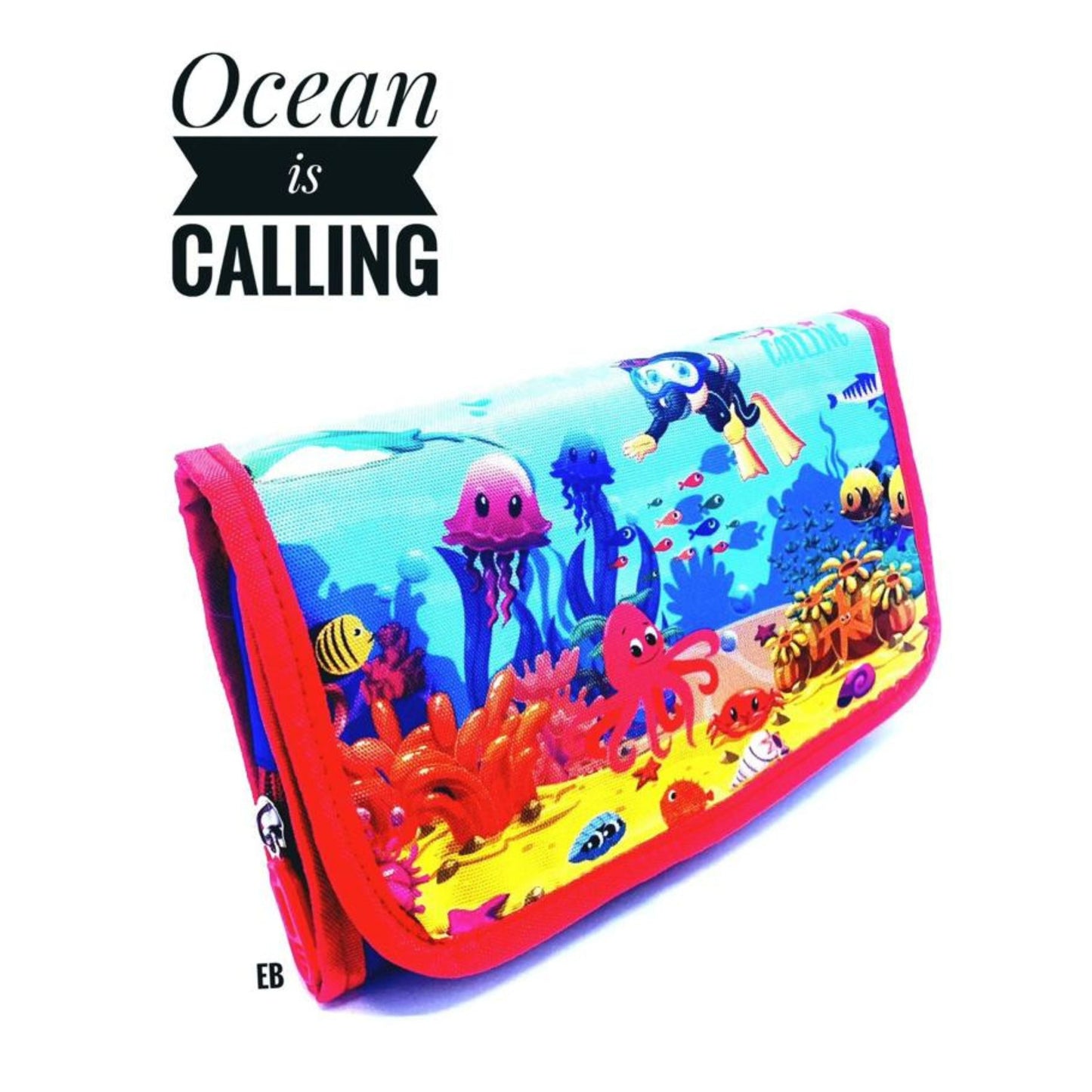 Flip Flap Stationery Organizer Storage Utility Pouch