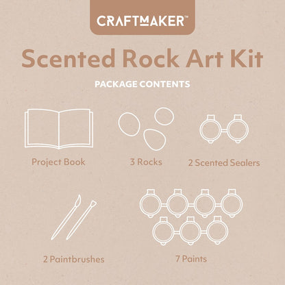 DIY CRAFTMAKER: Scented Rock Art Kit for Kids