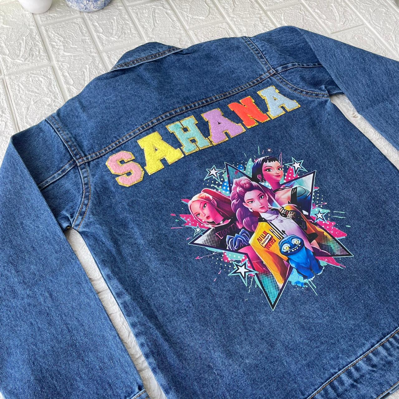 HUNTR/X Personalised Denim Jacket