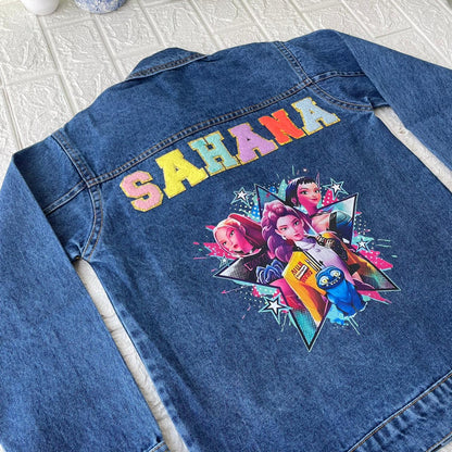HUNTR/X Personalised Denim Jacket
