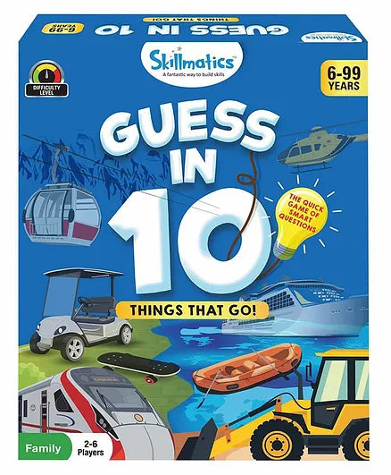 Card Game - Guess in 10 (6-99 Years)