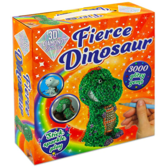 3D Diamond Studio Fierce Dinosaur